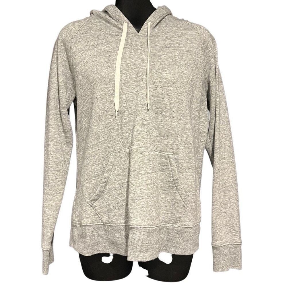 Old Navy Heather Gray Long Sleeve Pullover Hoodie Women’s Small